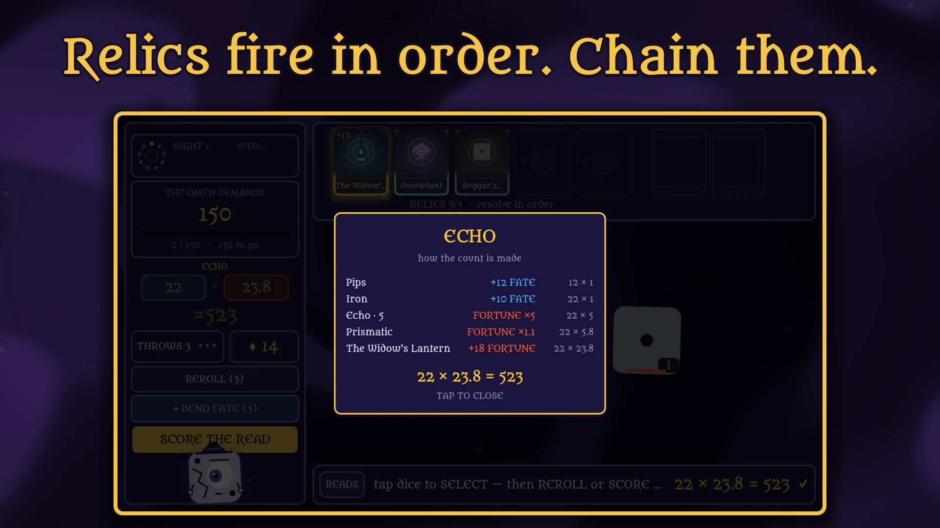 DICO: Dice Roguelike screenshot